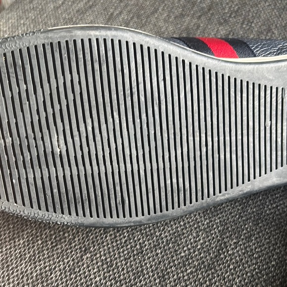 Gucci Men's Navy High-Top Sneakers - Picture 12 of 16